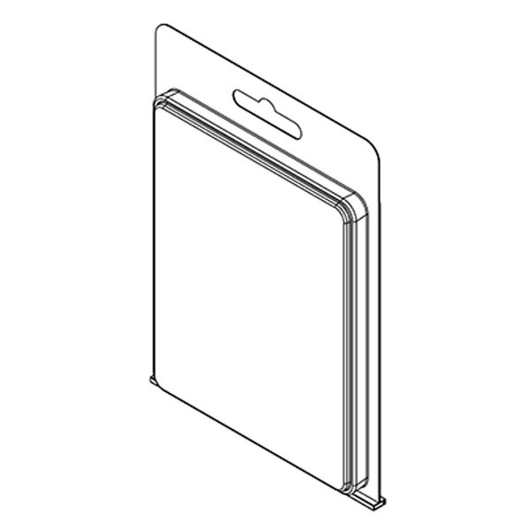 Visipak Thermoform-CLAMSHELL-#175-5.687-4.062-4.484-3.500-0.078-0.015-CLEAR, 650PK 175TF